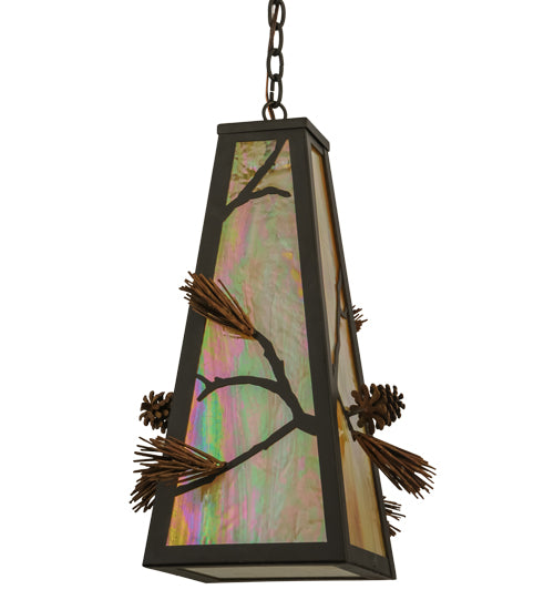 19" Wide Copper Pine Mountain Pendant 6 | The Cabin Shack