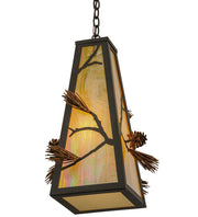 19" Wide Copper Pine Mountain Pendant 3 | The Cabin Shack