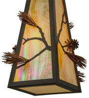 19" Wide Copper Pine Mountain Pendant 1 | The Cabin Shack