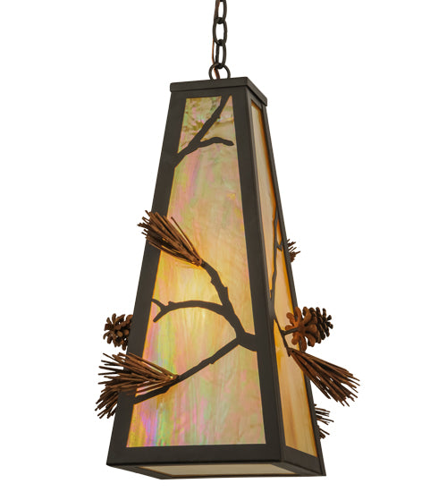19" Wide Copper Pine Mountain Pendant 5 | The Cabin Shack