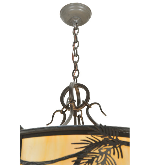 36" Wide Longs Peak Chandelier 3 | The Cabin Shack