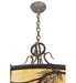 36" Wide Longs Peak Chandelier 3 | The Cabin Shack