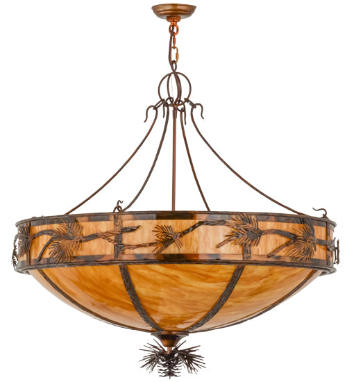 37" Wide Longs Peak Chandelier 1 | The Cabin Shack