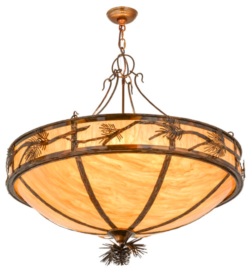 37" Wide Longs Peak Chandelier 4 | The Cabin Shack
