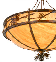37" Wide Longs Peak Chandelier 2 | The Cabin Shack