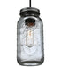 4.75" Wide Clear Glass Mason Jar Pendant 5 | The Cabin Shack