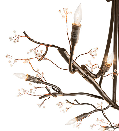 48" Long Whistling Pine Chandelier 2 | The Cabin Shack