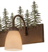 48" Wide Pine Forest Vanity Light 1 | The Cabin Shack