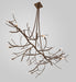 72" Long Budding Forest Pine Chandelier 7 | The Cabin Shack