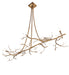 72" Long Pine Branches Chandelier 5 | The Cabin Shack