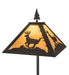 77" High Pine Tree Deer Floor Lamp 3 | The Cabin Shack