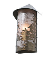 8.5" Wide Pine Forest Wall Sconce 2 | The Cabin Shack