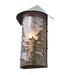 8.5" Wide Pine Forest Wall Sconce 2 | The Cabin Shack