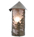 8.5" Wide Pine Forest Wall Sconce 3 | The Cabin Shack