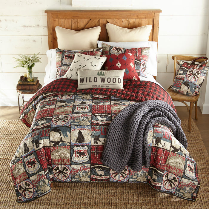 All Seasons Mountain Comforter Set | The Cabin Shack