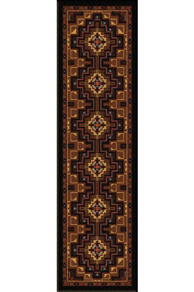 Arrowhead Rustic Lodge Rug 2x8 | The Cabin Shack