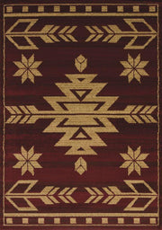 Aztec Mahogany Rug Overview | The Cabin Shack