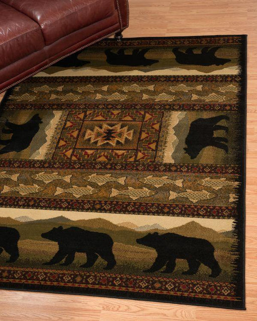 Bear Trek Rug | The Cabin Shack