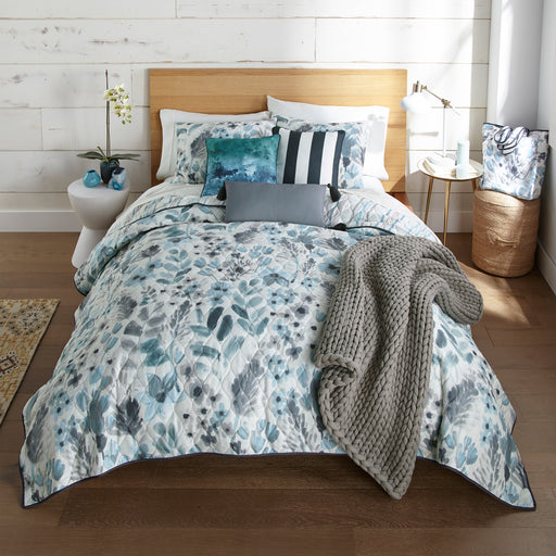 The Blue Aspen Tree Forest Comforter Set | The Cabin Shack