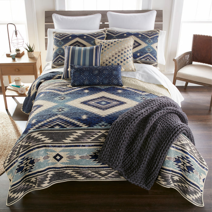 Blue Mountain Heritage Woven Comforter Set | The Cabin Shack