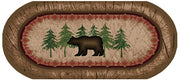 Birch Bear Oval Rug | The Cabin Shack