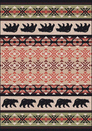 Cabin Rugs | Cozy Bears Lodge Rug | The Cabin Shack