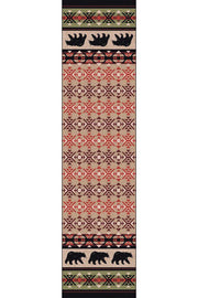 Cabin Rugs | Cozy Bears Lodge Rug Runner | The Cabin Shack