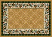 Evergreen Maize Rug  | The Cabin Shack