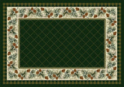 Evergreen Pine Rug  | The Cabin Shack