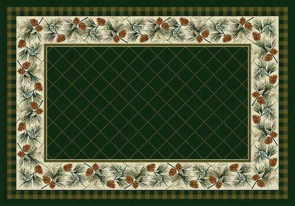 Evergreen Pine Rug  | The Cabin Shack