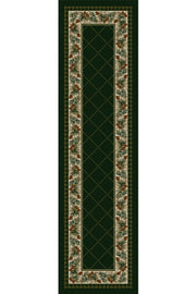 Cabin Rugs | Evergreen Pine Lodge Rug Runner | The Cabin Shack