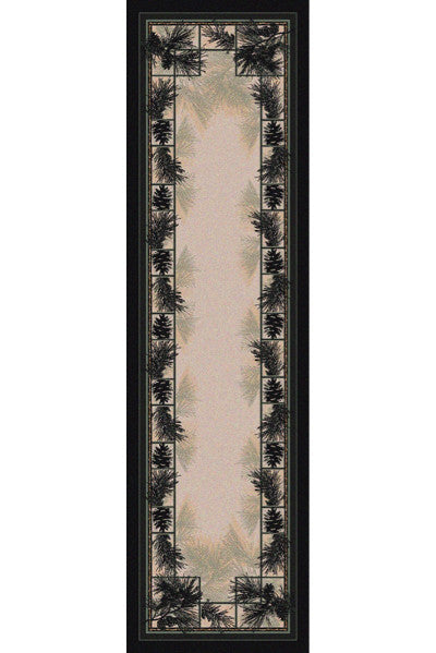 Cabin Rugs | Noble Pines Lodge Rug Runner | The Cabin Shack