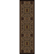 Santa Fe Vista Rustic Lodge Rug Runner | The Cabin Shack