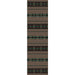 Southwest Corners Turquoise Rustic Rug Runner | The Cabin Shack