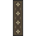 Southwest Cross Rustic Lodge Rug Runner | The Cabin Shack