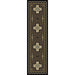 Southwest Cross Rustic Lodge Rug Runner | The Cabin Shack