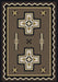 Southwest Cross Rustic Lodge Rug | The Cabin Shack