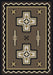 Southwest Cross Rustic Lodge Rug | The Cabin Shack