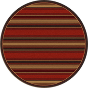 Southwest Haze Rustic Lodge Rug Round | The Cabin Shack