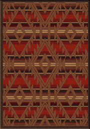 Southwest Spirit Rustic Lodge Rug | The Cabin Shack