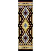 Southwest Sunrise Rustic Lodge Rug Runner | The Cabin Shack