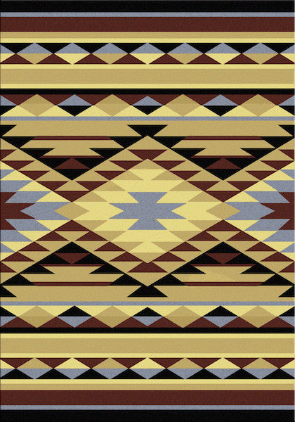 Southwest Sunrise Rustic Lodge Rug | The Cabin Shack