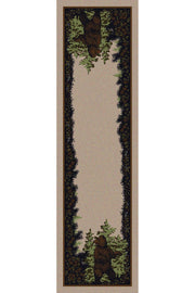 Cabin Rugs | Twin Bears Lodge Rug Runner| The Cabin Shack