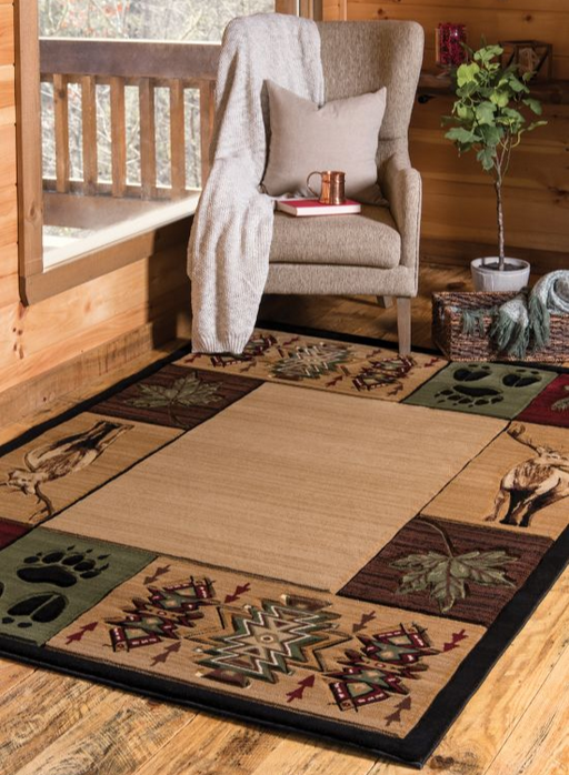 Camp Trails Rug | The Cabin Shack