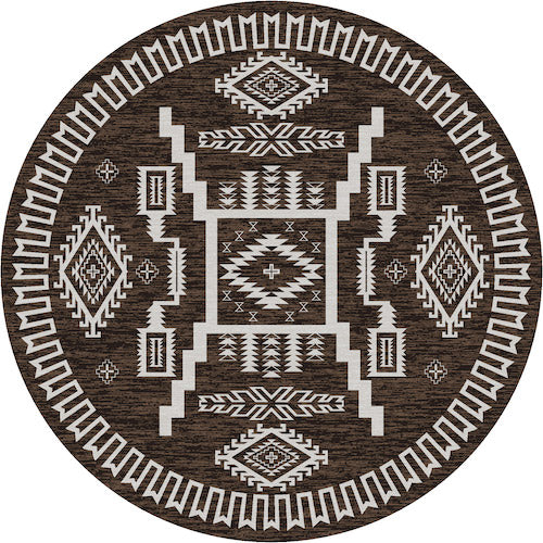 Lordsburg Round Rug | The Cabin Shack