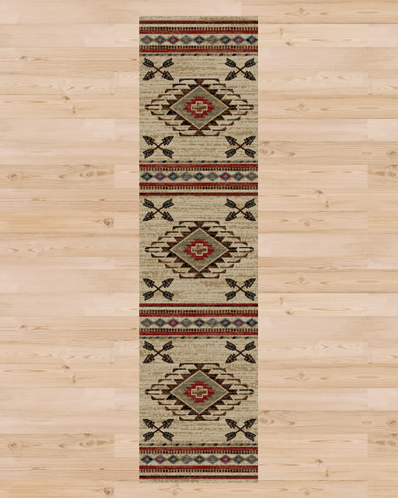 Cross Arrows Rug Runner | Rugs For Sale Outlet