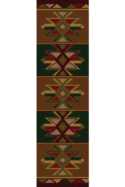 Pueblo Stars Lodge Rug 2x8 | The Cabin Shack