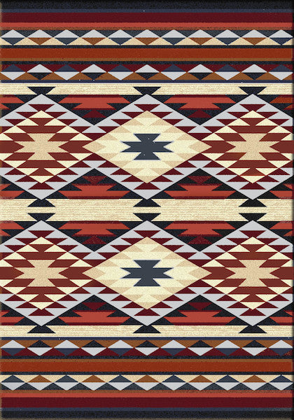 Vibrant Southwest Lodge Rugs | The Cabin Shack