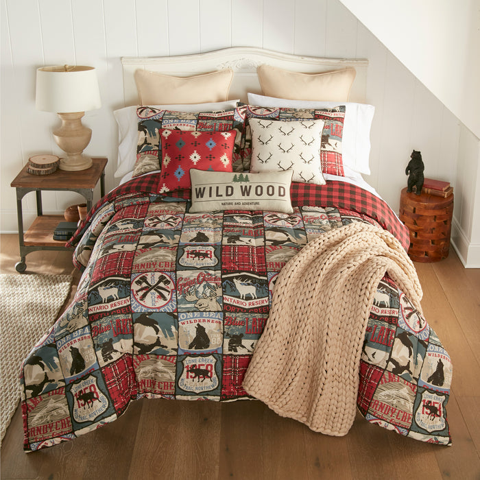 Flush All Seasons Mountain Comforter Set | The Cabin Shack