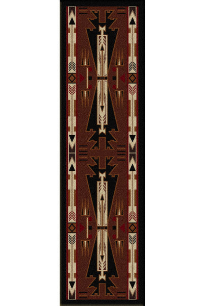 Native Arrow Brown Rug Collection